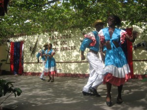 Rumba dancers