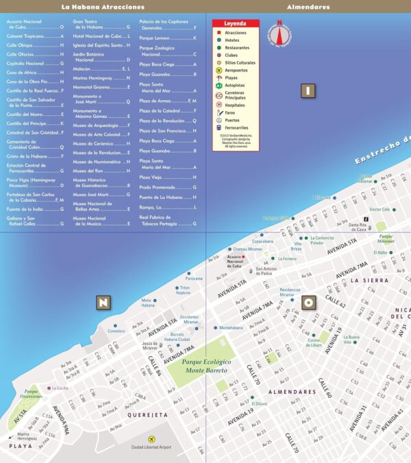 StreetSmart Havana Map by VanDam